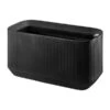 Selvvandingskrukke TRUDROP® CAVIAR BLACK -Kinderlan Butik mod 40x20x20in planter caviar black main